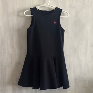 Ralph Lauren Navy Blue Sleeveless 4T Dress